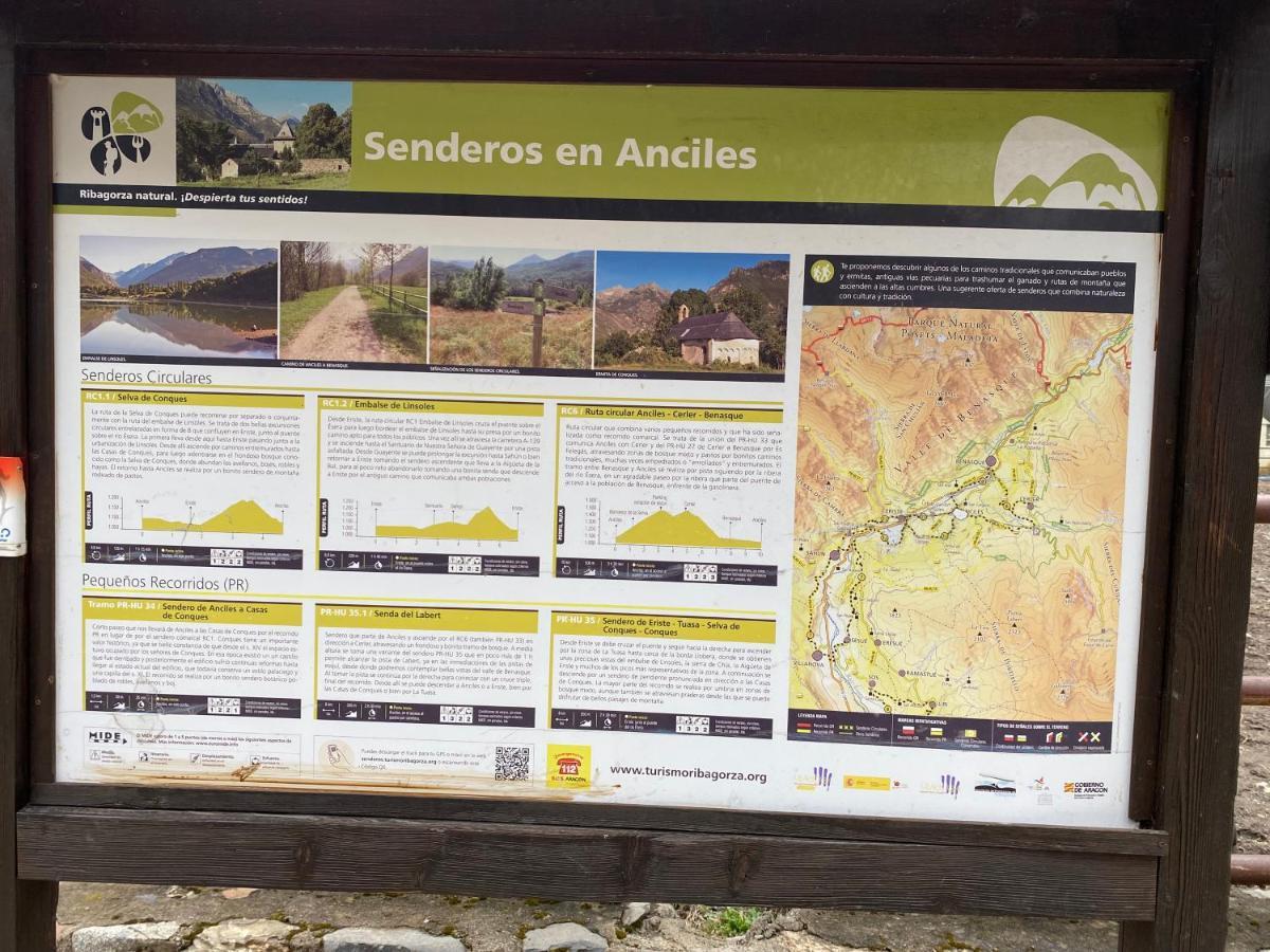 Appartamento Check-In Casas Cumbre De Benasque Eriste Esterno foto